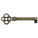 Classic Skeleton Key in Nickel or Antique Copper