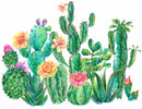 Voguish Cactus Pattern Wallpaper