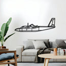 L-39 Albatros Metal Aircraft Wall Art - NCP0576