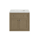 James Martin Chicago 30" Single Bathroom Vanity, Walnut Whisper