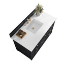 James Martin Lorelai 48" Single Bathroom Vanity, Black Onyx