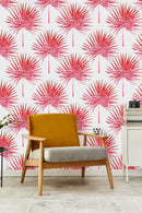 Fashionable Palm Leaves Wallpaper