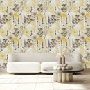 Vintage Wildflowers Wallpaper