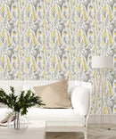 Stylish Yellow Flowers Wallpaper