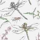 Dragonflies and Wasps Wallpaper