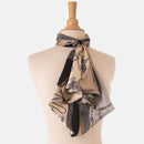 Gabriella - Silk Foulard - Hazelnut