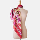 Serena - Silk Foulard - Fuchsia