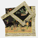Fantasia - Silk Foulard - Black