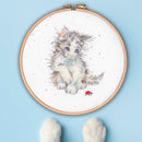 Ladybird Kitten Counted Cross Stitch Kit by Bothy Threads XHD118