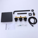 Lahara Single Handle 1-Spray Square High Pressure Shower Faucet