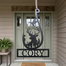 Custom Metal Wall Art - Personalized Cabin Hutning Sign
