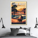 Lamar Valley Canvas
