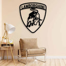 Lamborghini Metal Wall Art