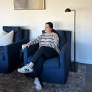 Adjustable Dome Iron Floor Lamp