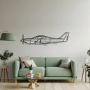 Lancair IV-P Metal Aircraft Wall Art - NCP0433