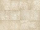 Frontier20 Travertine Select Cross Cut Beige Grip Stair Tread Bullnose Look Porcelain Moldings 12x24