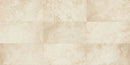 Trail Cross Cut Ivory Bullnose Travertine Look Porcelain Moldings 3x24