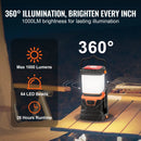 Lantern Light 1000 Lumen LED Rechargeable with Power Bank 4400mAh