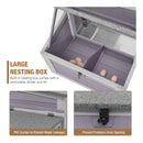 Large 103-Inch Outdoor Chicken Coop House With Run And Nesting Box [4-6 Chickens] (SAK53194)