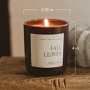 Cinnamon Rolls Soy Candle - Brown Matte Jar - 15 oz