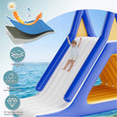 Large 15FT Commercial Inflatable Water Slide With Climbing Handle (SAK98314)