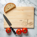 Large Last Name Cutting Board