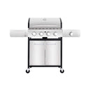 Large Outdoor 42K BTU BBQ Stainless Steel Propane Gas Grill With 4 Burners (SAK61283)
