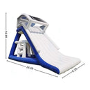 Large Outdoor Inflatable Water Slide With Parasol And Air Pump [Made-To-Order] (SAK71452)