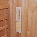 Thermora Ignite Large Premium American White Oak Outdoor Wooden Barrel Sauna With 4.5KW Sauna Heater (SAK45968)