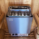 Thermora Ignite Large Premium American White Oak Outdoor Wooden Barrel Sauna With 4.5KW Sauna Heater (SAK45968)