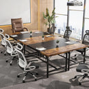 Large Rustic Computer Desk for Home Office Workstation