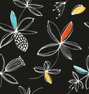 Large Simple Flowers Wallpaper