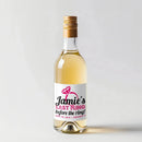 Last Fling Before The Ring Mini Wine Label