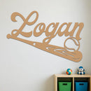 Baseball Bat Name Sign