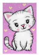 Latch-hook rug kit Kitty 4234