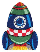 Latch hook rug kit "Spaceship" 4187