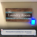 The Laundry Room Sign III