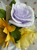 Lavender Lemonade | Mixed Paper Flower Bouquet