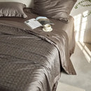Lavender jacquard quilt set – bedroom light luxury cooling bedding