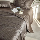 Lavender jacquard quilt set – bedroom light luxury cooling bedding