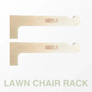 Lawn Chair Organizing Stud Mounted Hooks
