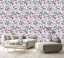 Elegant Multicolored Leaves Wallpaper Tasteful