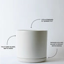 1st Generation, Solid Goods - Ceramic Cylinder with Saucer (FINAL SALE)
