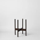 Rounded Hardwood Plant Stand