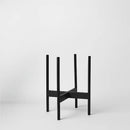 Rounded Hardwood Plant Stand