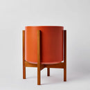 1st Generation, Solid Goods Ceramic Cylinder– With or Without Square Mahogany Stand (FINAL SALE)