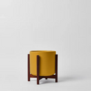 1st Generation, Solid Goods Ceramic Cylinder– With or Without Square Mahogany Stand (FINAL SALE)