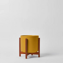 1st Generation, Solid Goods Ceramic Cylinder– With or Without Square Mahogany Stand (FINAL SALE)