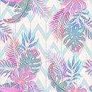 Gentle Exotic Leaves Wallpaper