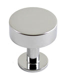 Lew's Square Bar Cabinet Knobs and Pulls in Polished Chrome